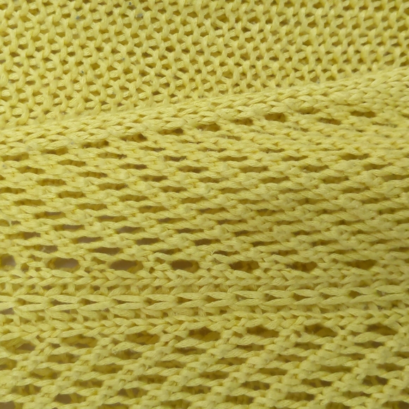 Bardot Loose Knit Sweater | Yellow Scoop Neck Sweater - Picture 5 of 12